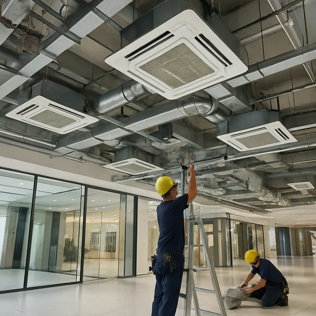 Commercial AC Cover